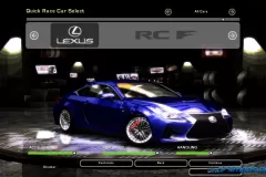 Скачать Lexus RC F для NFS Underground 2